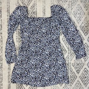 FLORAL MINI DRESS